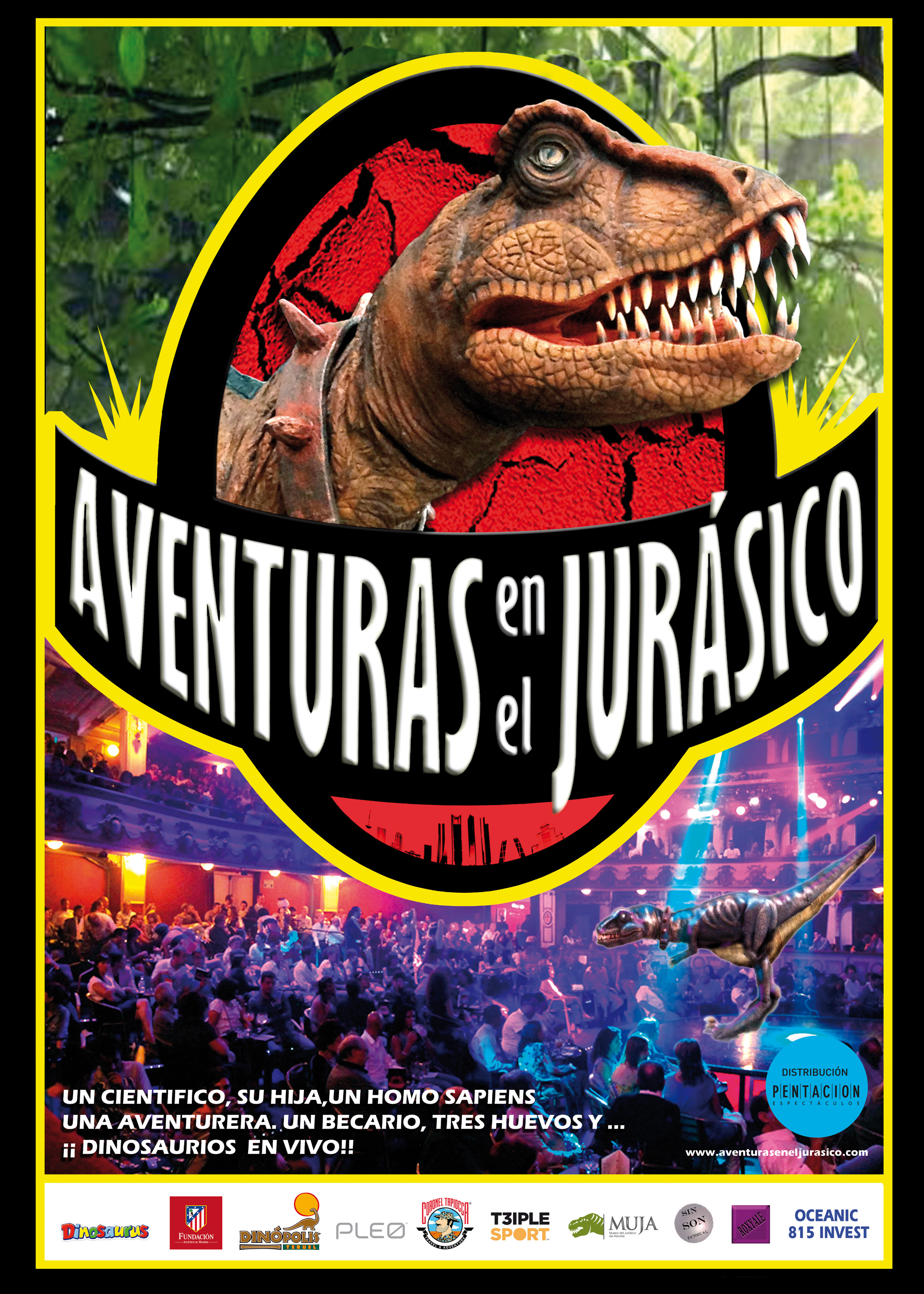 AVENTURAS EN EL JURÁSICO. Consorcio Gran Teatro de Cáceres AVENTURAS EN EL JURÁSICO. Consorcio Gran Teatro de Cáceres