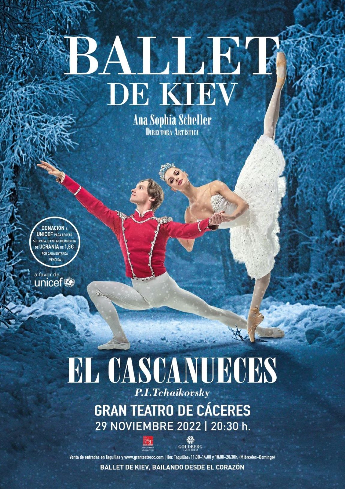 CASCANUECES, Ballet de Kiev. Consorcio Gran Teatro de Cáceres
