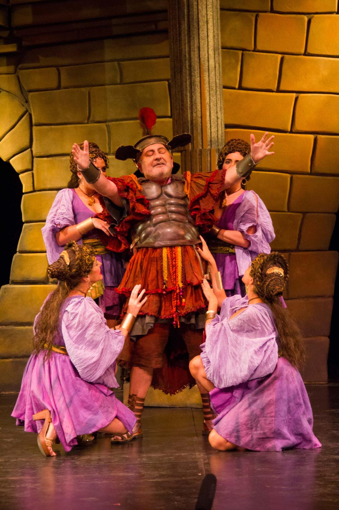 MILES GLORIOSUS, el soldado fanfarrón . Consorcio Gran Teatro de Cáceres