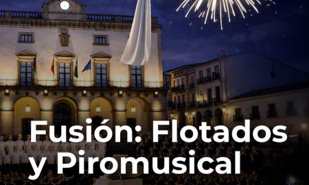 CÁCERES AL CIELO, <small>FLOTADOS Y PIROMUSICAL</small>