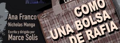 COMO UNA BOLSA DE RAFIA