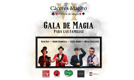GALA DE MAGIA, <small>Cáceres Mágico</small>