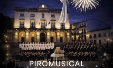 CÁCERES AL CIELO.FLOTADOS Y PIROMUSICAL