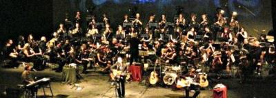 LOS SECRETOS con la Banda Sinfonica de la Diputacion de Caceres