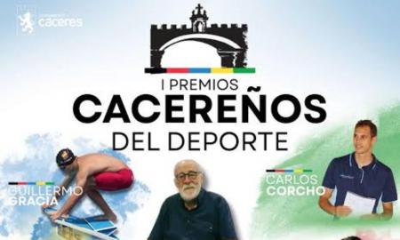 GALA 1º PREMIOS DEPORTE DE CÁCERES, <small>CONCEJALÍA DE DEPORTE</small>