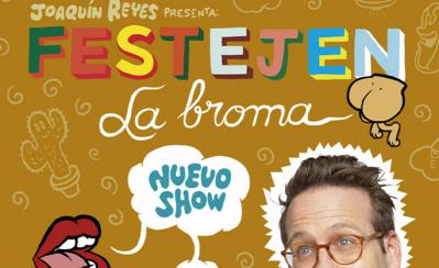 JOAQUÍN REYES,  FESTEJEN LA BROMA.