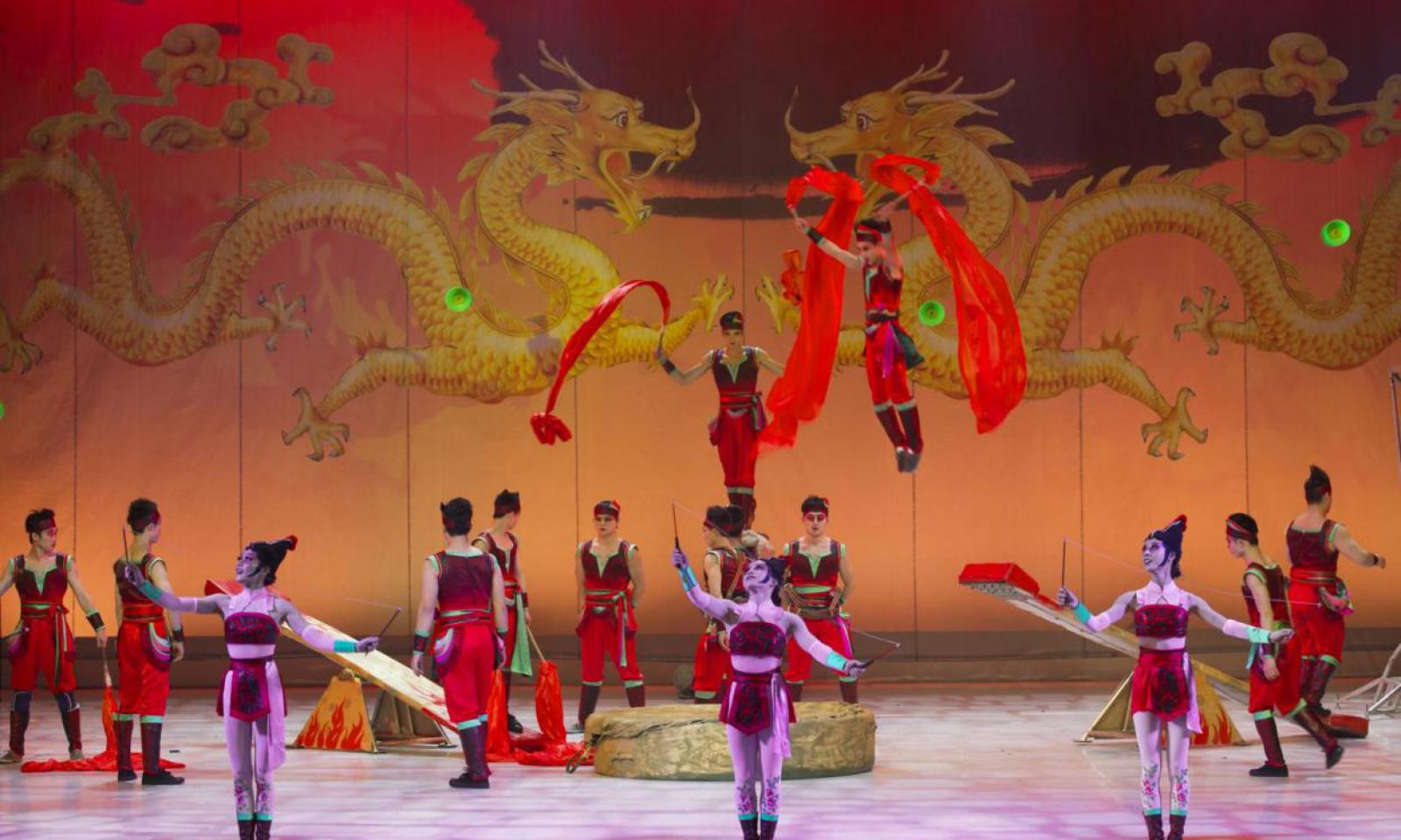 GRAN CIRCO ACROBÁTICO DE CHINA